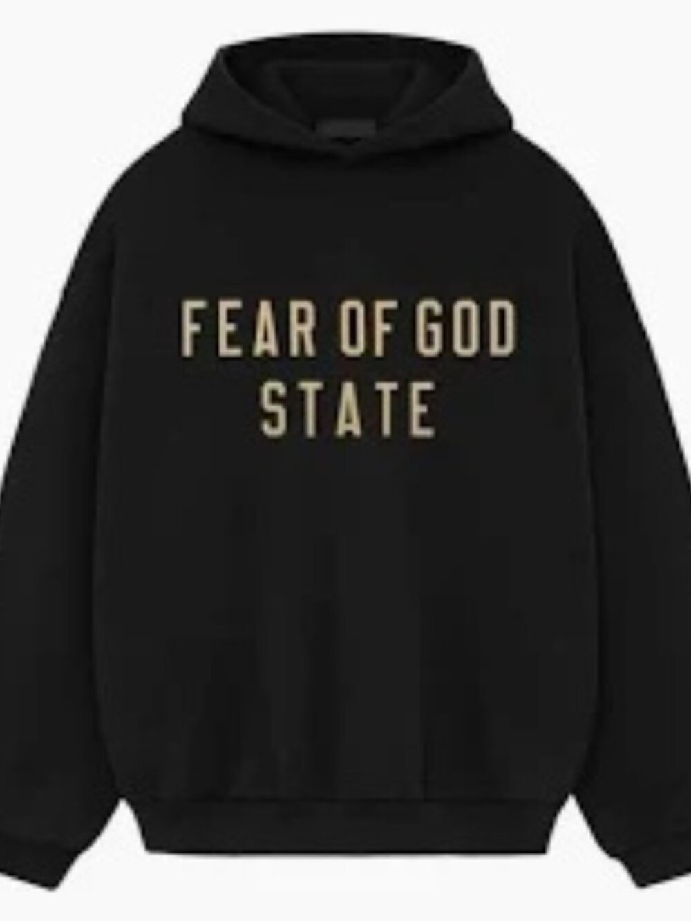 ESSENTIALS Fear Of God State 2024 Fleece Hoodie (Black)